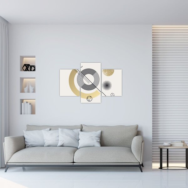 Kép - Geometriai formák N⁰2 (90x60 cm)