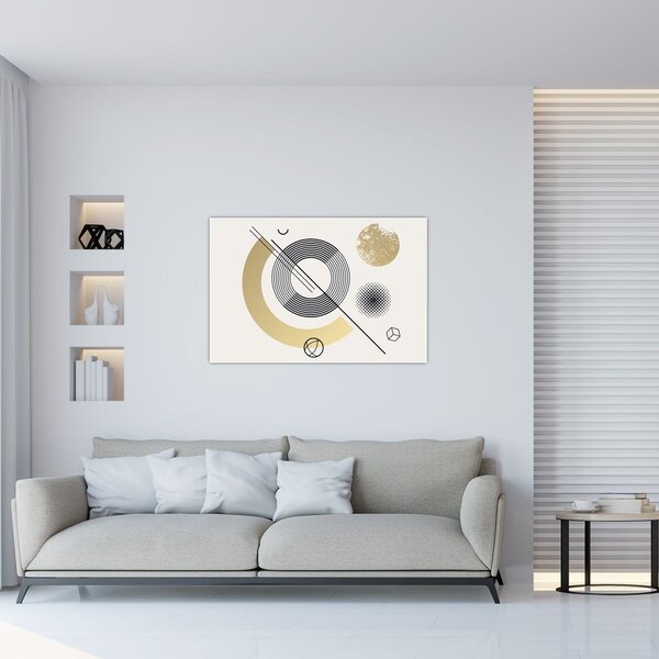Kép - Geometriai formák N⁰2 (90x60 cm)