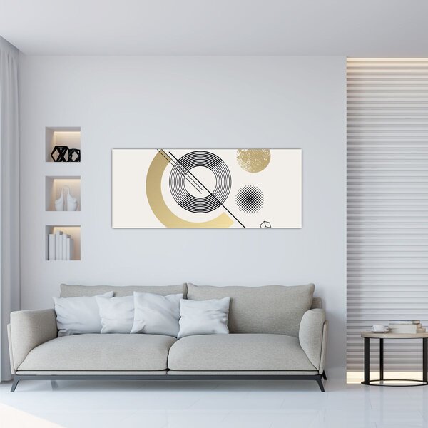 Kép - Geometriai formák N⁰2 (120x50 cm)