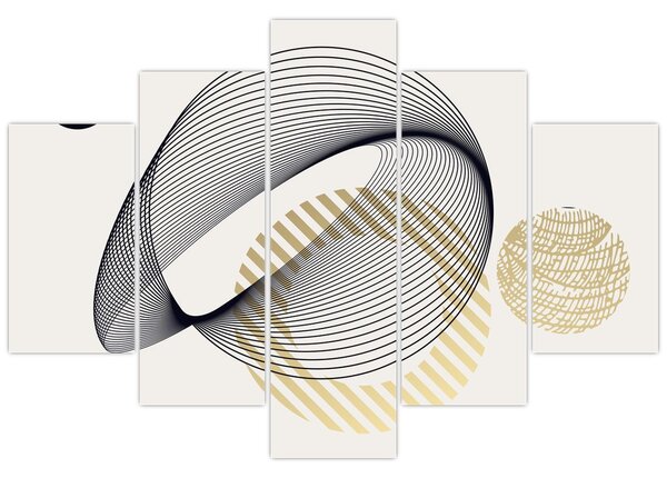 Kép - Geometriai formák N⁰3 (150x105 cm)
