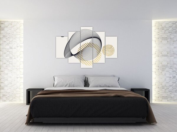Kép - Geometriai formák N⁰3 (150x105 cm)