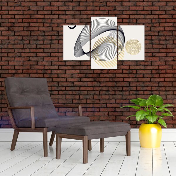 Kép - Geometriai formák N⁰3 (90x60 cm)