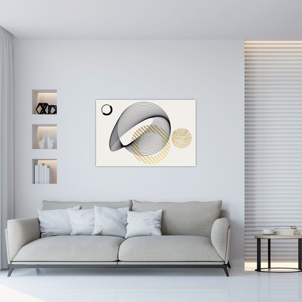 Kép - Geometriai formák N⁰3 (90x60 cm)