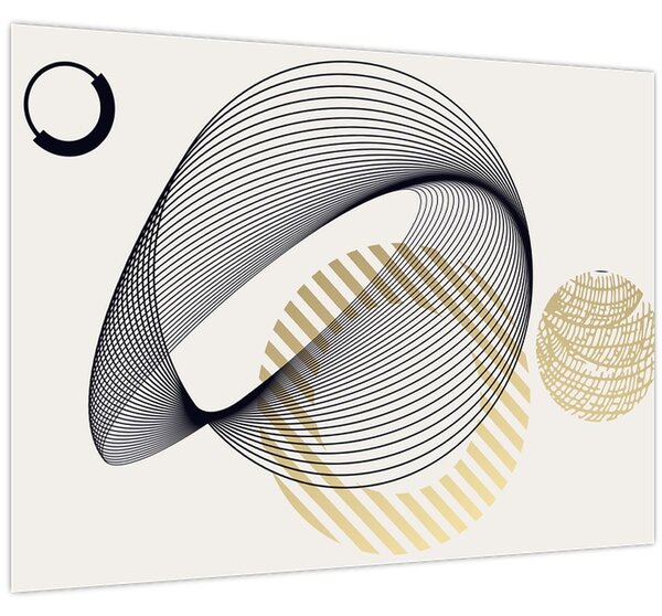 Kép - Geometriai formák N⁰3 (70x50 cm)