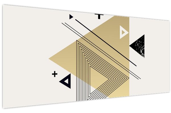 Kép - Geometriai formák N⁰4 (120x50 cm)