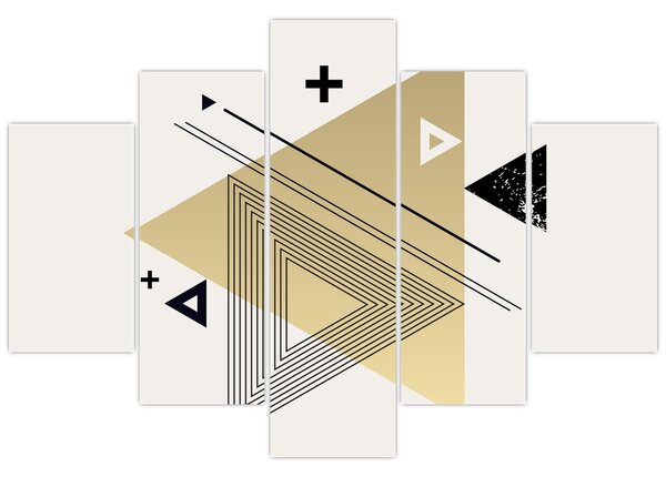 Kép - Geometriai formák N⁰4 (150x105 cm)