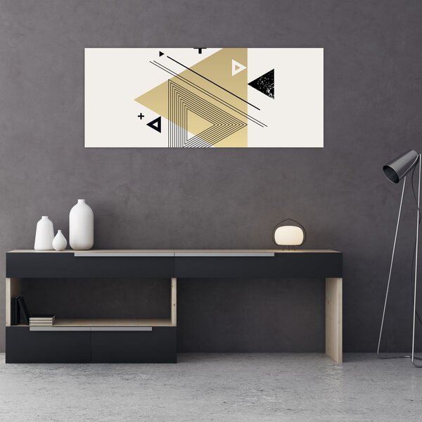 Kép - Geometriai formák N⁰4 (120x50 cm)