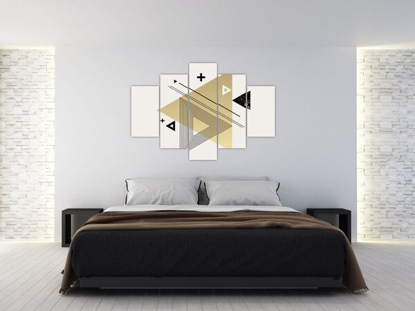 Kép - Geometriai formák N⁰4 (150x105 cm)