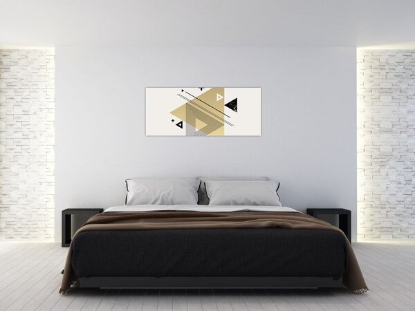 Kép - Geometriai formák N⁰4 (120x50 cm)