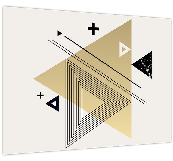 Kép - Geometriai formák N⁰4 (70x50 cm)