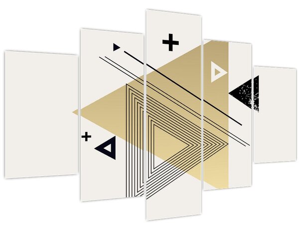 Kép - Geometriai formák N⁰4 (150x105 cm)