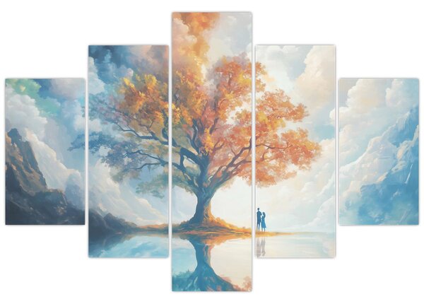 Kép – Az élet és szerelem fája (150x105 cm)
