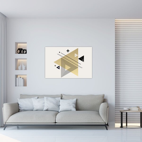 Kép - Geometriai formák N⁰4 (90x60 cm)