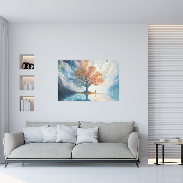 Kép – Az élet és szerelem fája (90x60 cm)