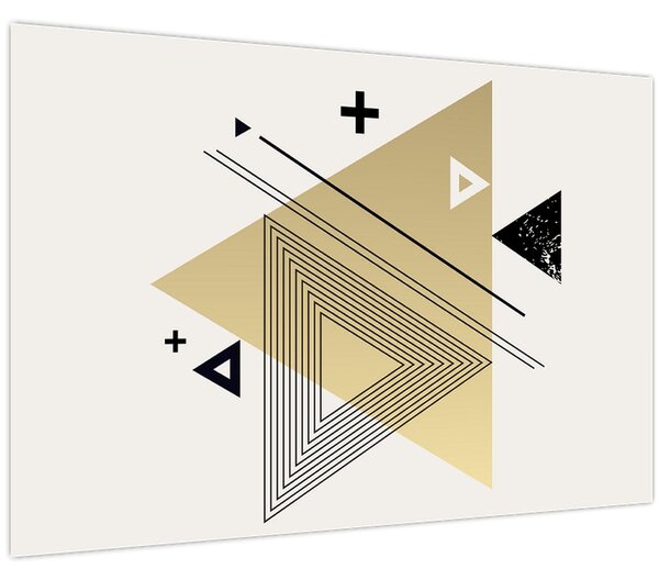 Kép - Geometriai formák N⁰4 (90x60 cm)