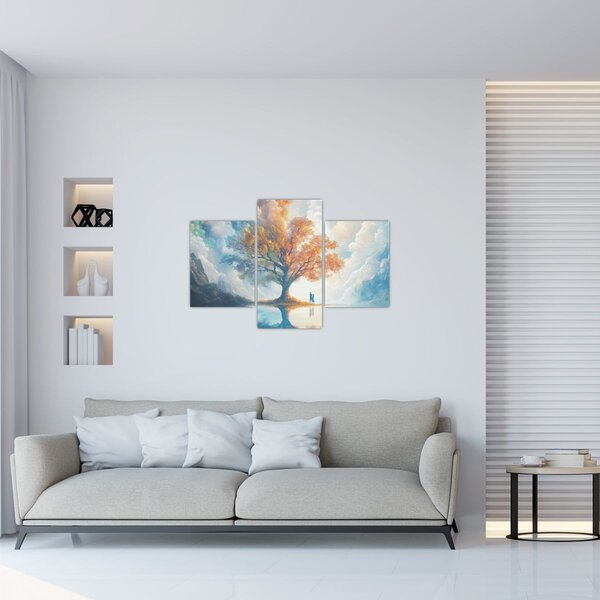 Kép – Az élet és szerelem fája (90x60 cm)