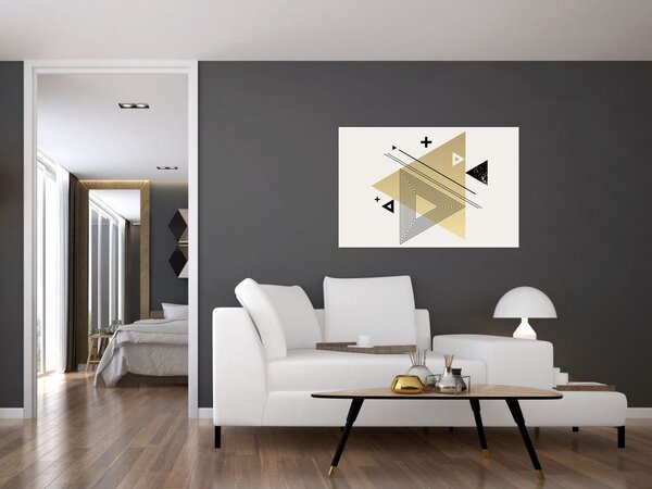 Kép - Geometriai formák N⁰4 (90x60 cm)
