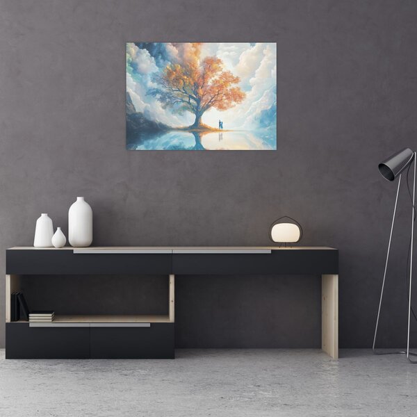 Kép – Az élet és szerelem fája (70x50 cm)