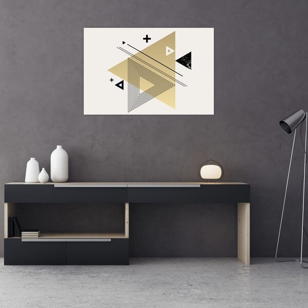 Kép - Geometriai formák N⁰4 (90x60 cm)