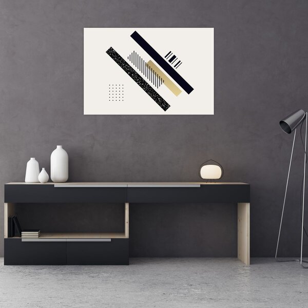 Kép - Geometriai formák N⁰5 (90x60 cm)