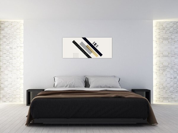 Kép - Geometriai formák N⁰5 (120x50 cm)