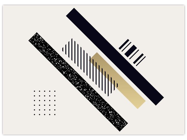 Kép - Geometriai formák N⁰5 (70x50 cm)