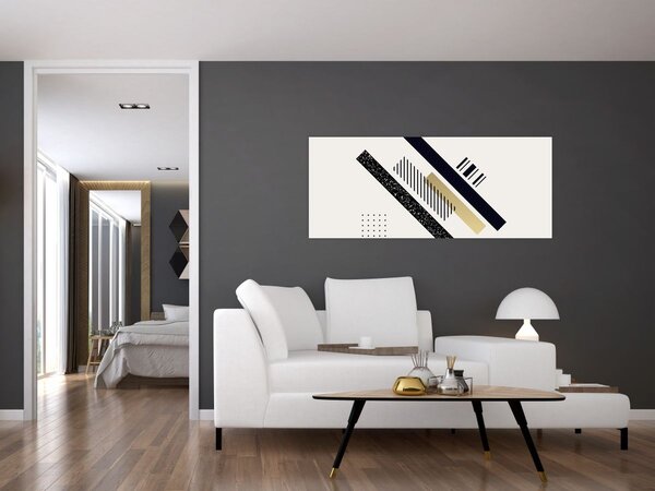 Kép - Geometriai formák N⁰5 (120x50 cm)