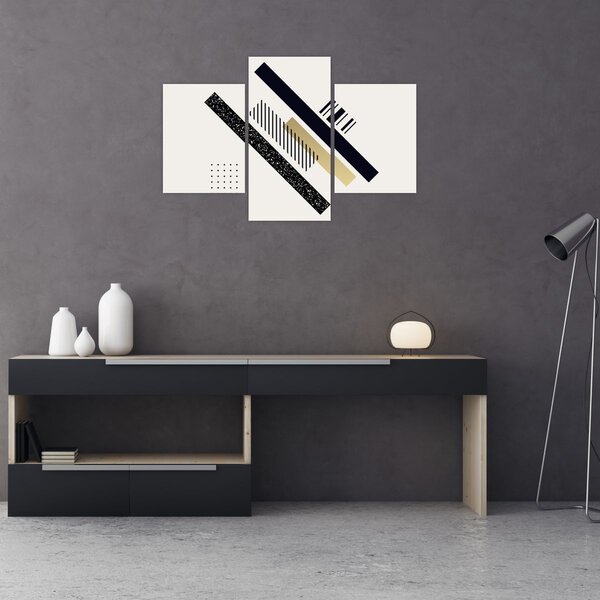 Kép - Geometriai formák N⁰5 (90x60 cm)