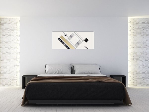 Kép - Geometriai formák N⁰6 (120x50 cm)