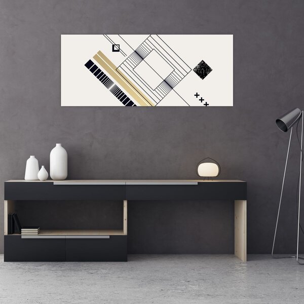 Kép - Geometriai formák N⁰6 (120x50 cm)