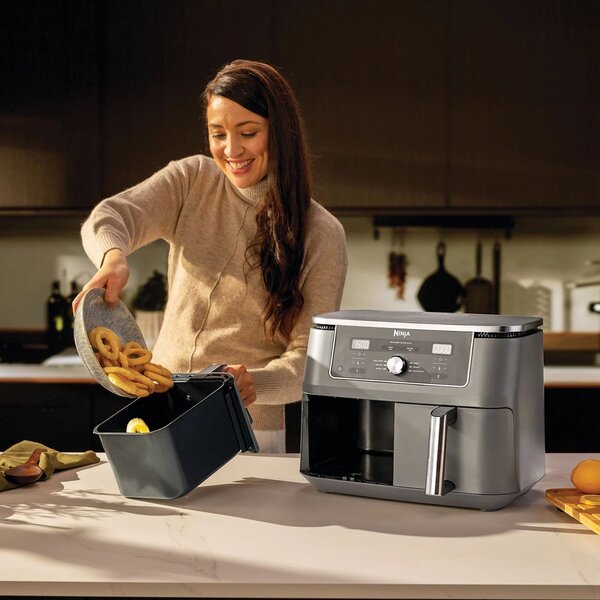Air fryer SharkNinja Hot air fryer Ninja Max Dual Zone DZ400EU 9.5L