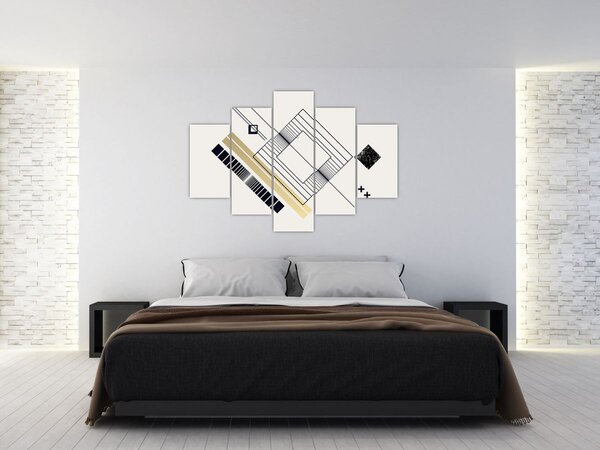 Kép - Geometriai formák N⁰6 (150x105 cm)