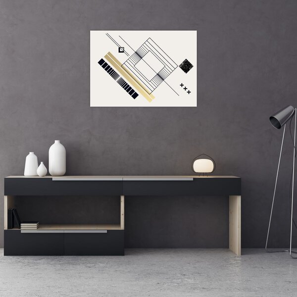 Kép - Geometriai formák N⁰6 (70x50 cm)