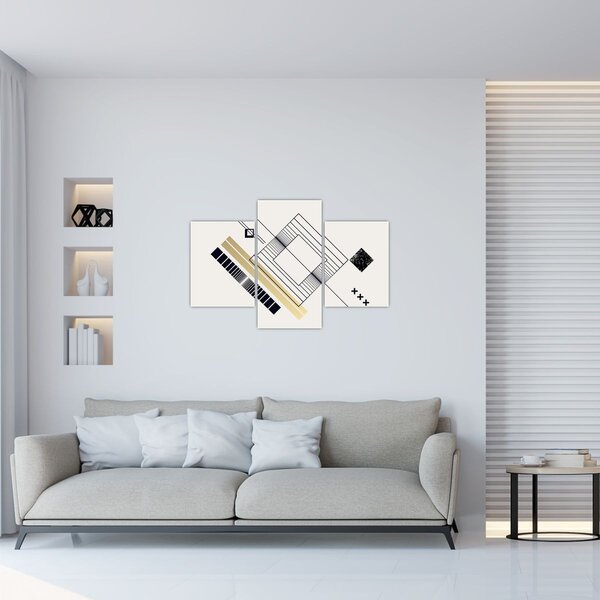 Kép - Geometriai formák N⁰6 (90x60 cm)