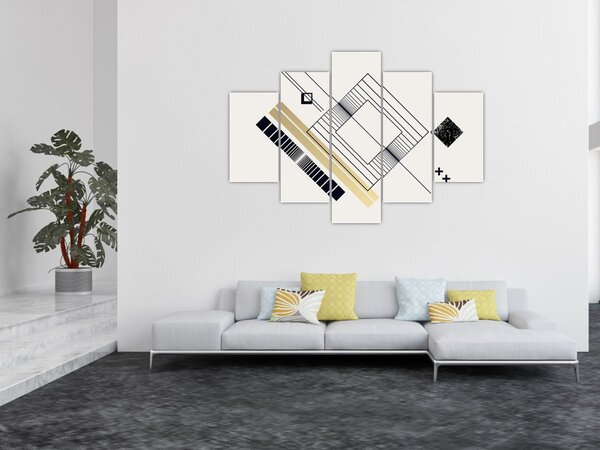 Kép - Geometriai formák N⁰6 (150x105 cm)