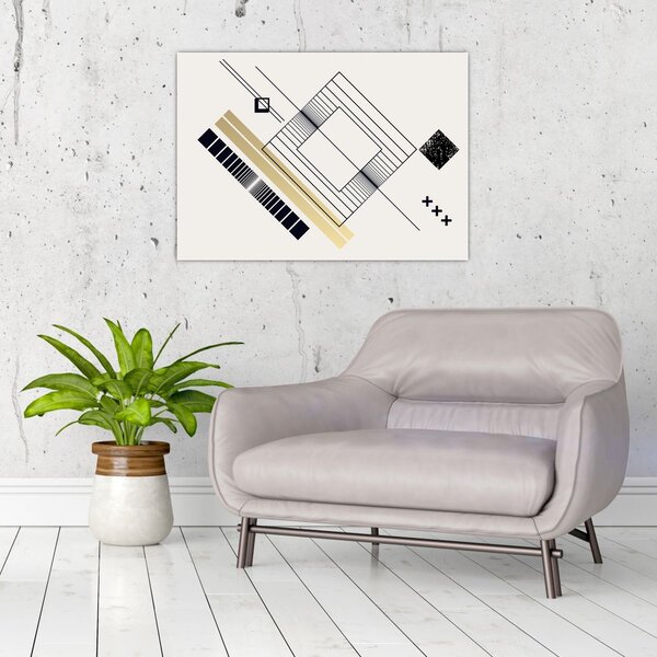 Kép - Geometriai formák N⁰6 (70x50 cm)