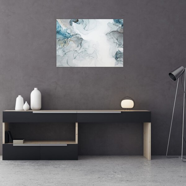 Kép - Kék márvány (70x50 cm)
