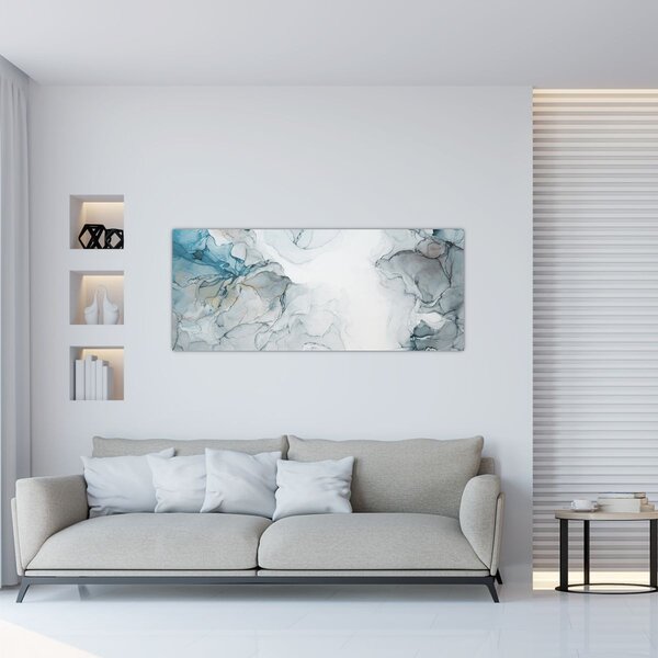 Kép - Kék márvány (120x50 cm)