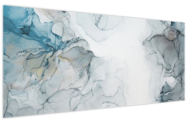 Kép - Kék márvány (120x50 cm)