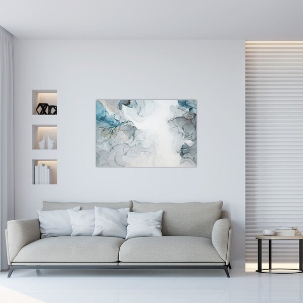 Kép - Kék márvány (90x60 cm)