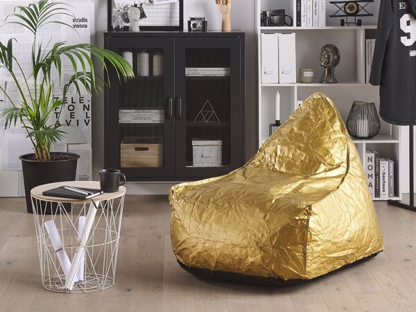 Babzsák 200 L DROP 63 cm 75 cm Arany