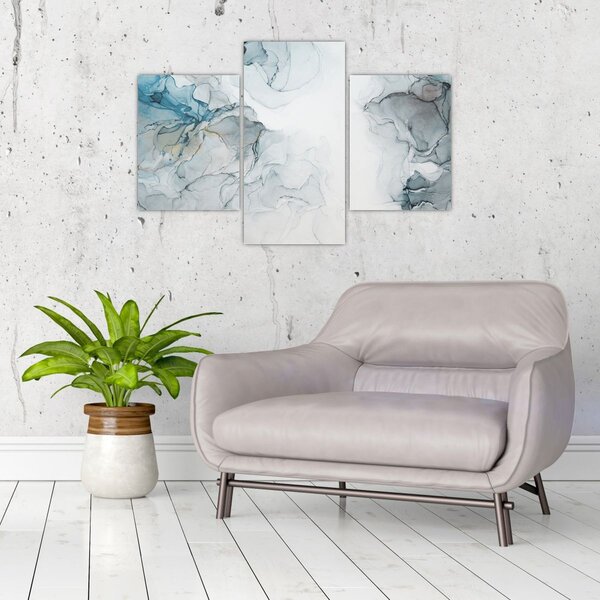 Kép - Kék márvány (90x60 cm)