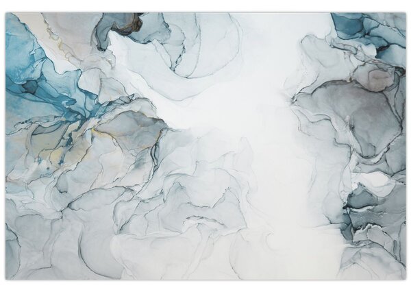 Kép - Kék márvány (90x60 cm)