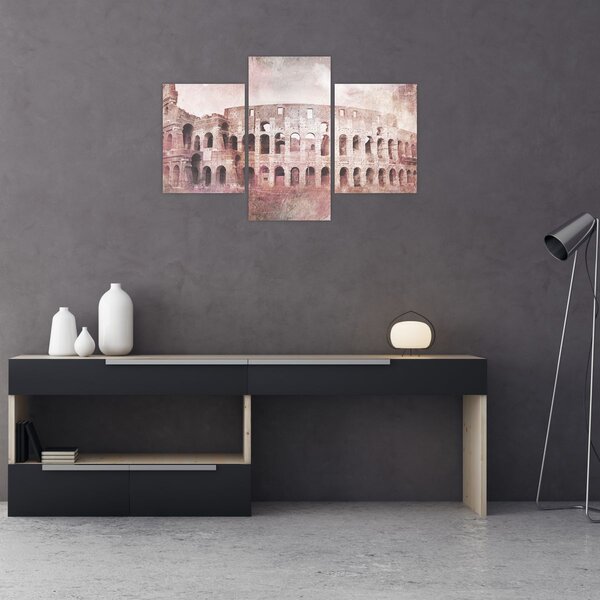 Kép - Vintage képeslap a városról N⁰2 (90x60 cm)