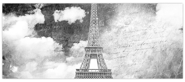 Kép - Vintage képeslap a városról N⁰3 (120x50 cm)