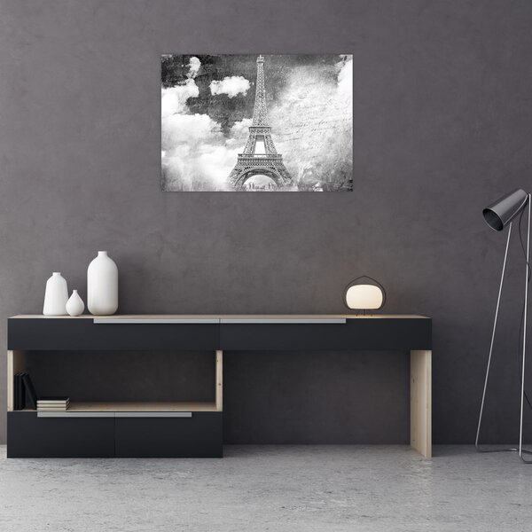 Kép - Vintage képeslap a városról N⁰3 (70x50 cm)
