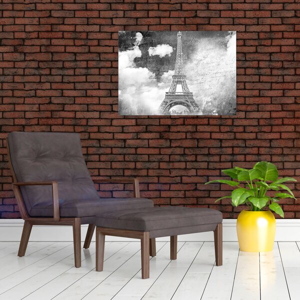 Kép - Vintage képeslap a városról N⁰3 (70x50 cm)