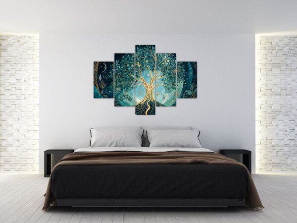 Kép – Életfa az univerzumban (150x105 cm)