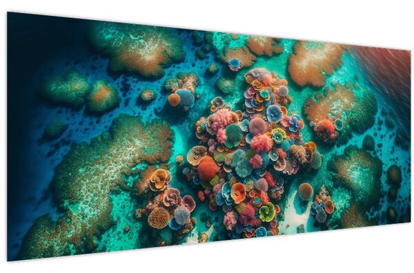 Kép - Kilátás a tengerre (120x50 cm)