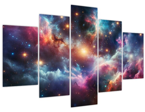 Kép - Sötét univerzum (150x105 cm)